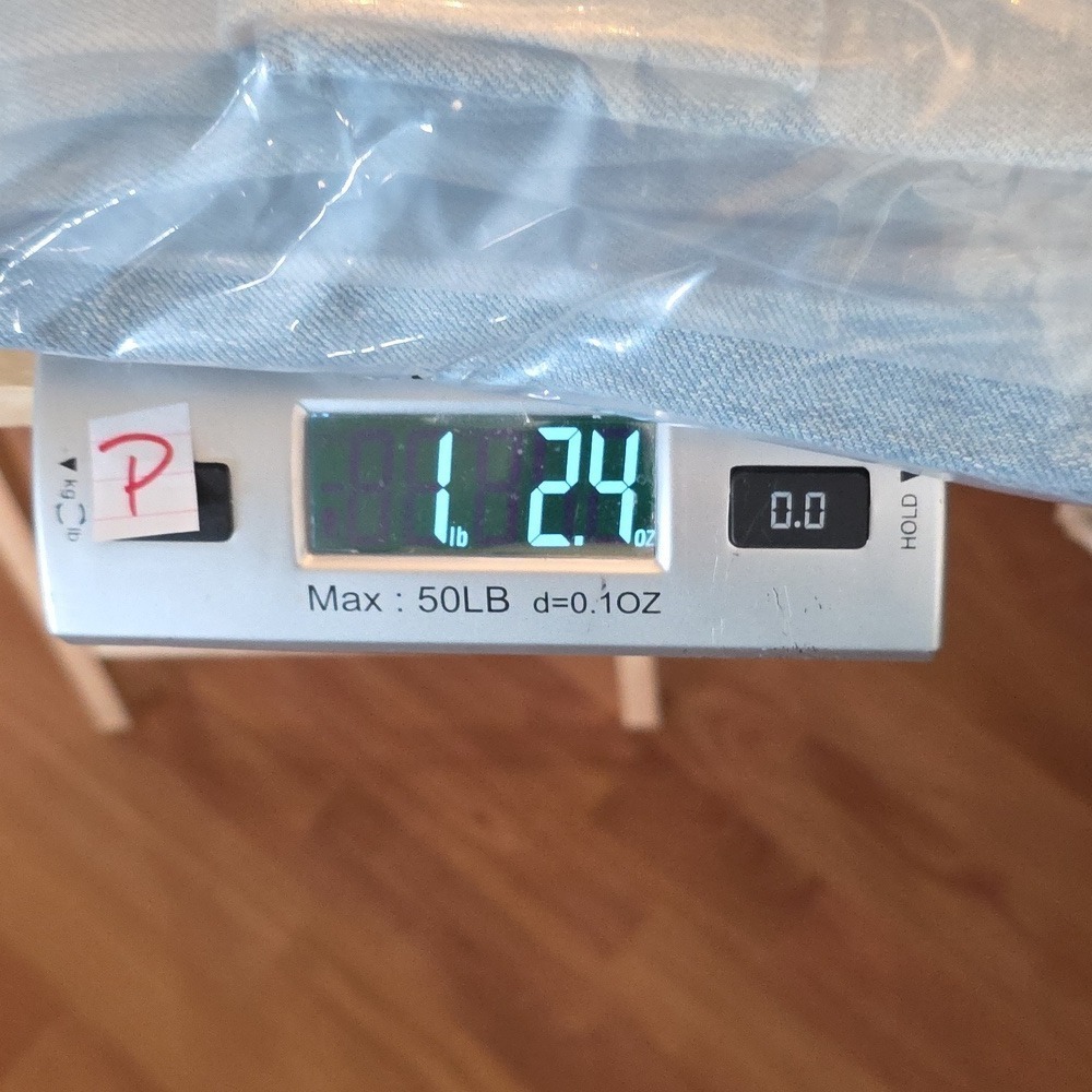 Pistola Forever Jeans Light Flared High Rise Light Wash Size 26 NWOT Raw Hem - Picture 16 of 16